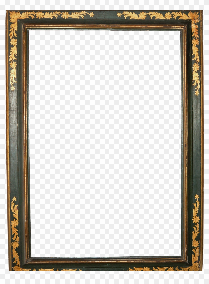 Green Baroque Frame - Picture Frame Clipart