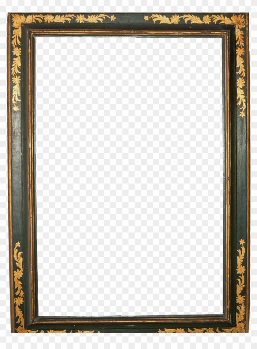 Green Baroque Frame - Picture Frame Clipart #5436310