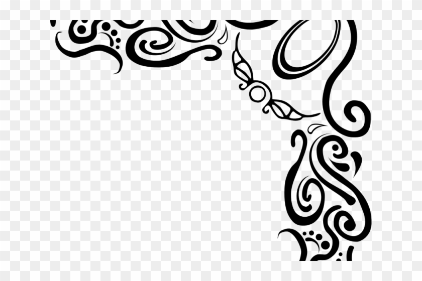 Clipart Wallpaper Blink - Ukiran Pojok - Png Download