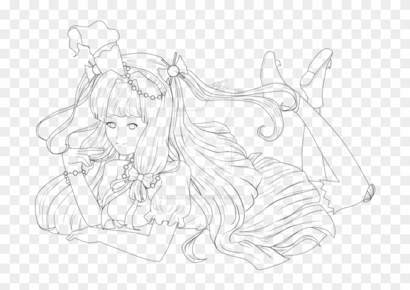Lineart Commission - Line Art Clipart #5436870