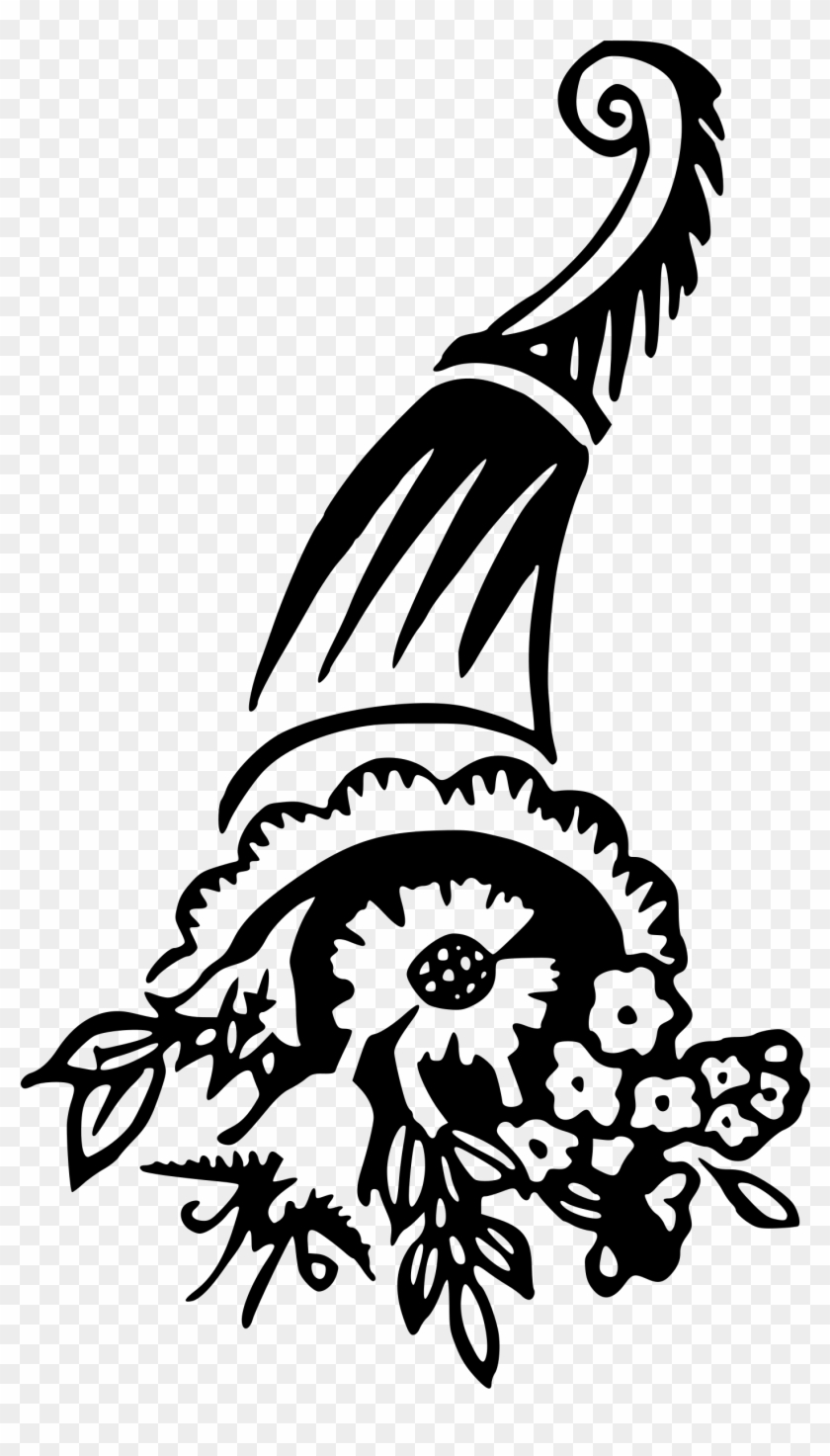 This Free Icons Png Design Of Flowery Horn - Chifre Desenho Viking Png Clipart #5437396