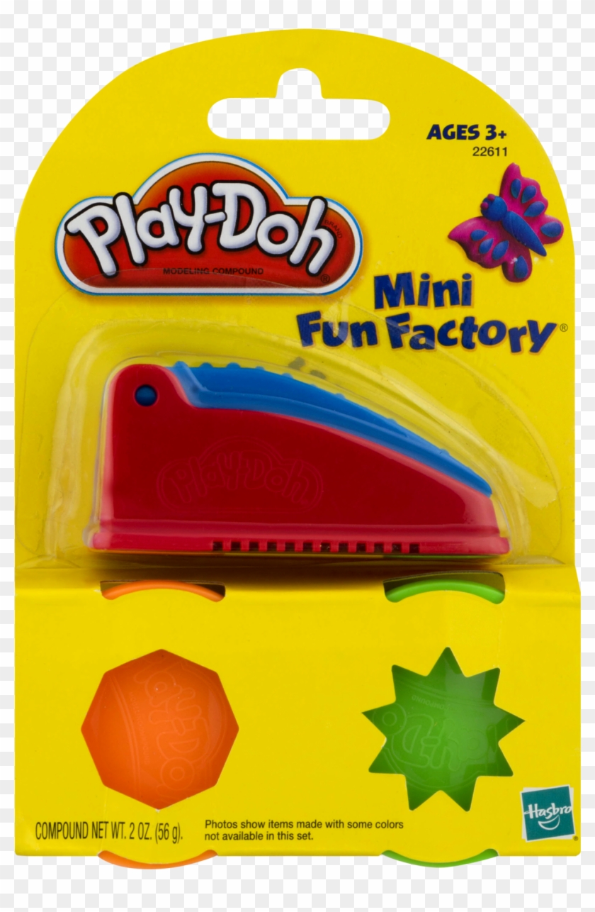 Play-doh Mini Fun Factory Octogon & Star Tools With - Play Doh Mini Fun Factory Clipart #5437558