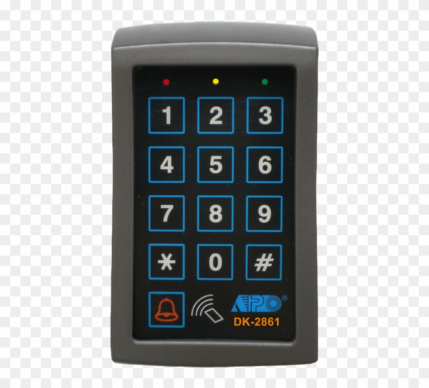 The Popular Version Card Reader Keypad Dk-2861 - Phone Keypad Clipart #5437854