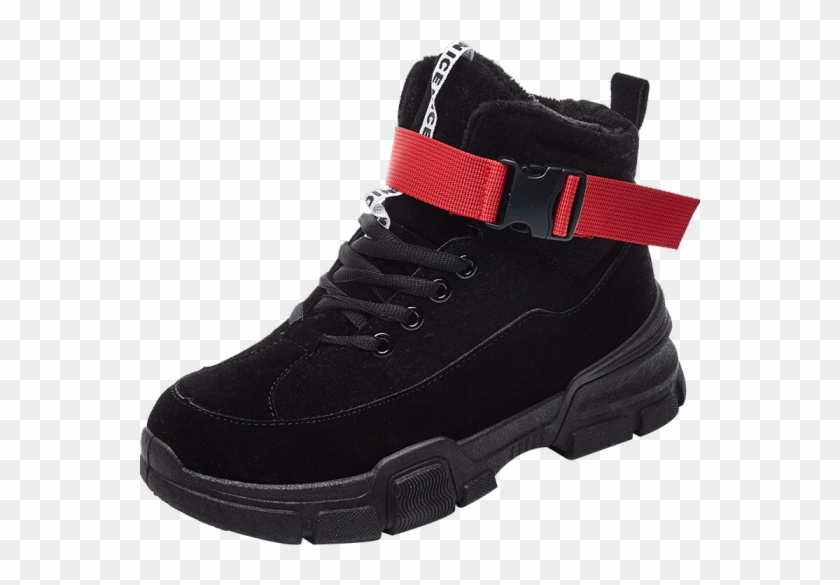 Women Warm Boots Suede Lace-up Casual Fashion Shake - Steel-toe Boot Clipart
