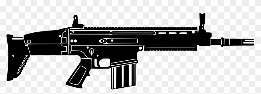 Assault - Scar L Hybrid Sight Clipart
