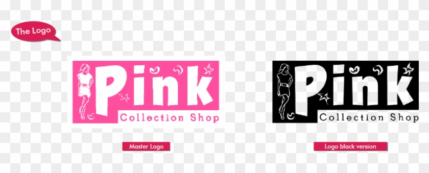 A Facebook Based Online Shop That Sell Import Fashion - Pink Collection Logo Clipart