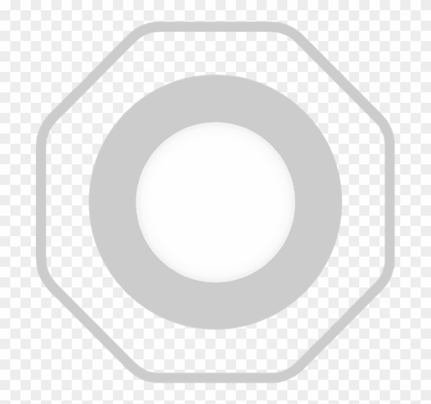 Octagon Trans10cm 8 - Circle Clipart #5438341