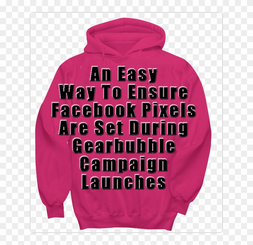 Force Facebook Pixels To Be Assigned For Every Product - Hoodie Clipart