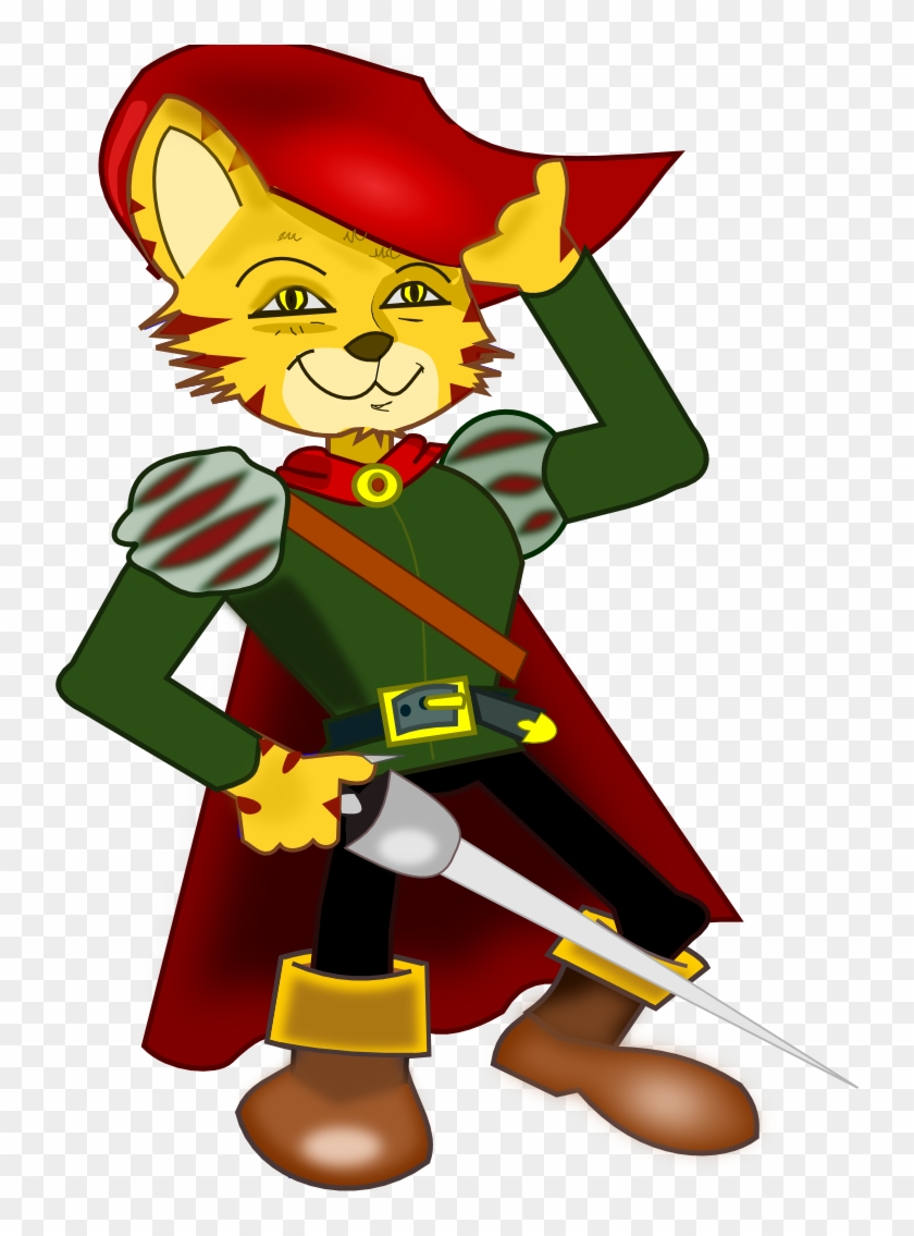 Gato De Botas 999px 325 - Puss In Boots Clipart - Png Download #5438375