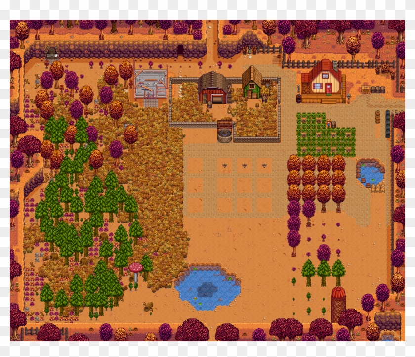Stardewvalley - Stardew Valley Farm Ideen Clipart