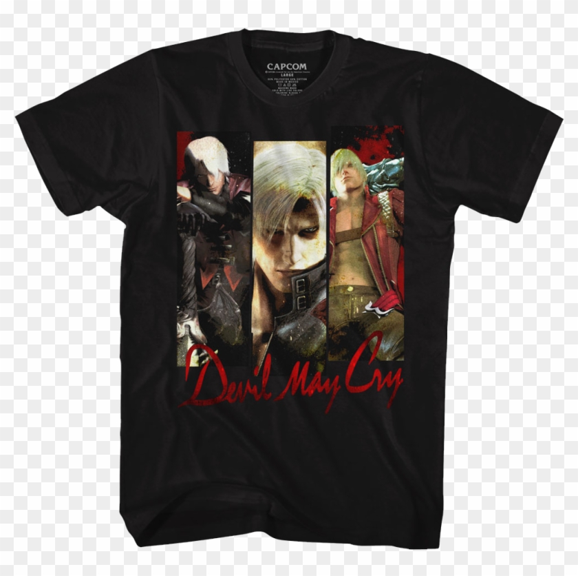 Devil May Cry Trio T-shirt - Devil May Cry T Shirt Clipart #5438654