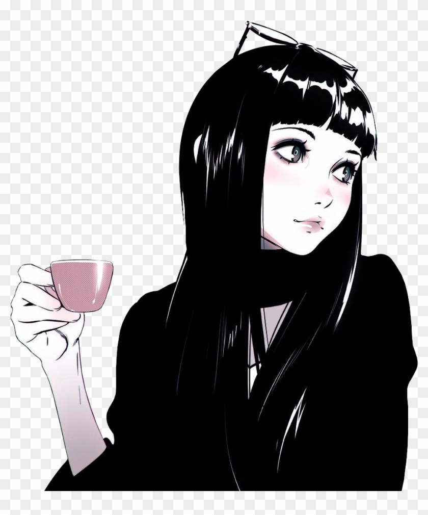 View Girl , - Anime Girl With Sunglasses Clipart