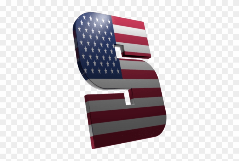 I Will Create Transparent 3d Text Logo Or Header - Flag Of The United States Clipart #5439016