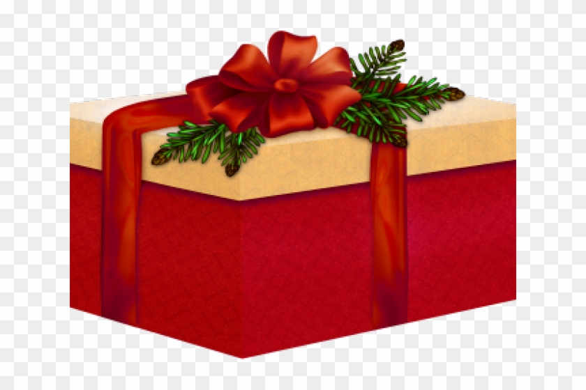 Christmas Gift Box Png Clipart #5439117