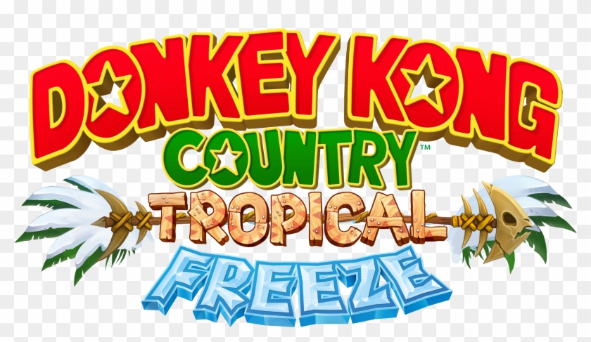 Freeze Well - - Donkey Kong Country Tropical Freeze Logo Clipart
