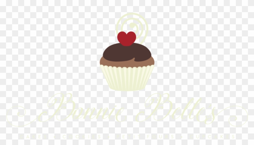 Bonnie Belles Pastries Reversed Logo - Cupcake Clipart #5439242