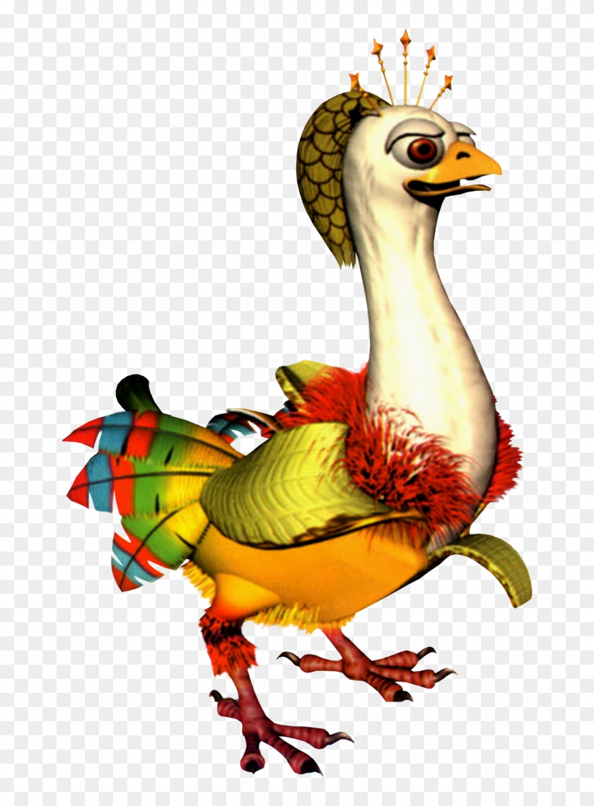 Queen Banana Bird - Donkey Kong Country Banana Bird Clipart #5439413