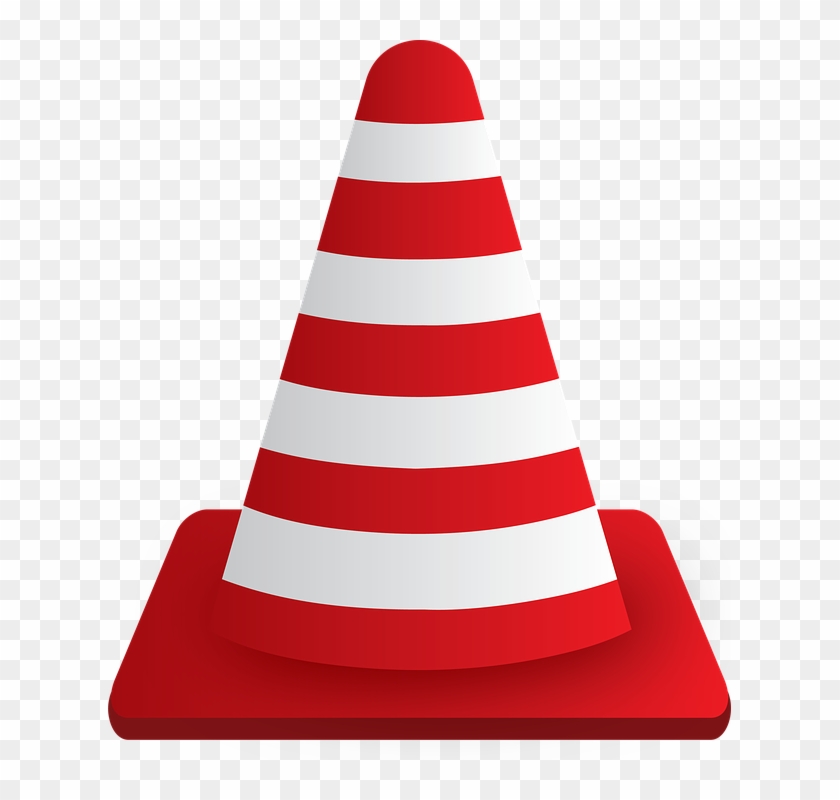 Sign Cone Symbol Traffic Warning Construction - Conos De Trafico Png Clipart #5439685