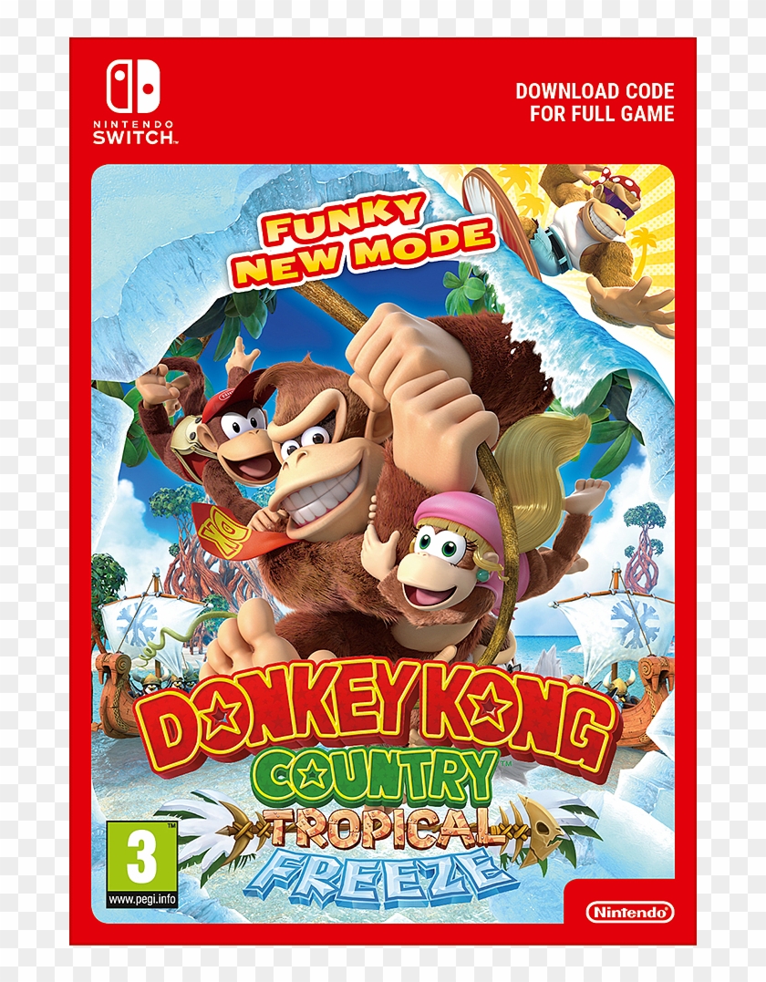 Donkey Kong Tropical Freeze Digital Clipart #5439803