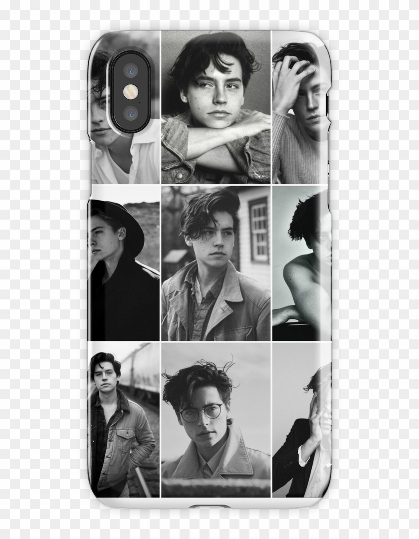 Cole Sprouse Black And White Aesthetic Collage Iphone - Aesthetic Cole Sprouse Clipart #5440072