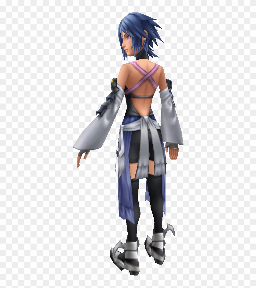 Aqua Precensorship [source] - Aqua Kingdom Hearts Back Clipart #5440366