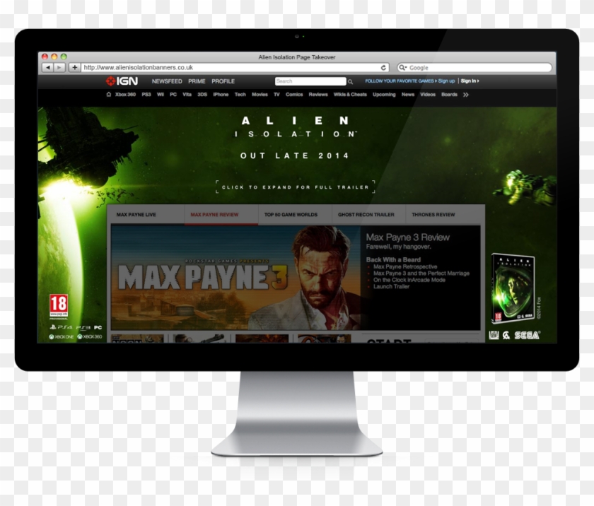 Banner Ads Development Studio Alien Isolation - Led-backlit Lcd Display Clipart #5440507