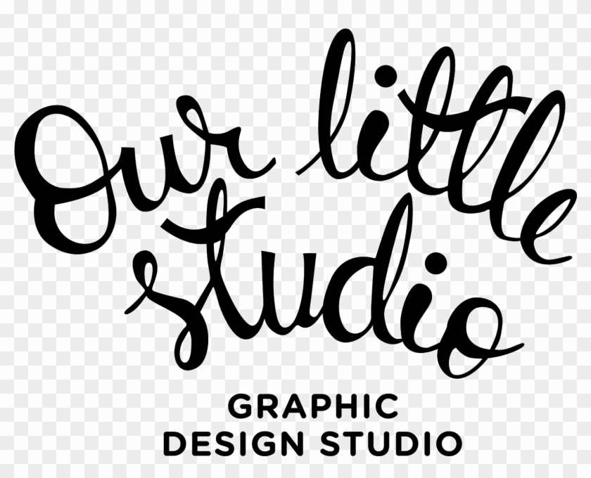 Our Little Studio - Calligraphy Clipart #5440629