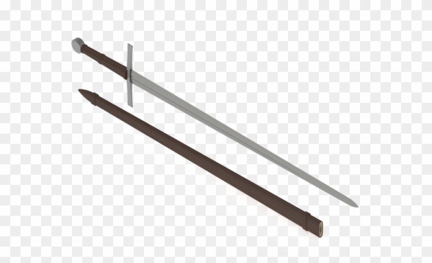 Load In 3d Viewer Uploaded By Anonymous - Sword Clipart #5441048