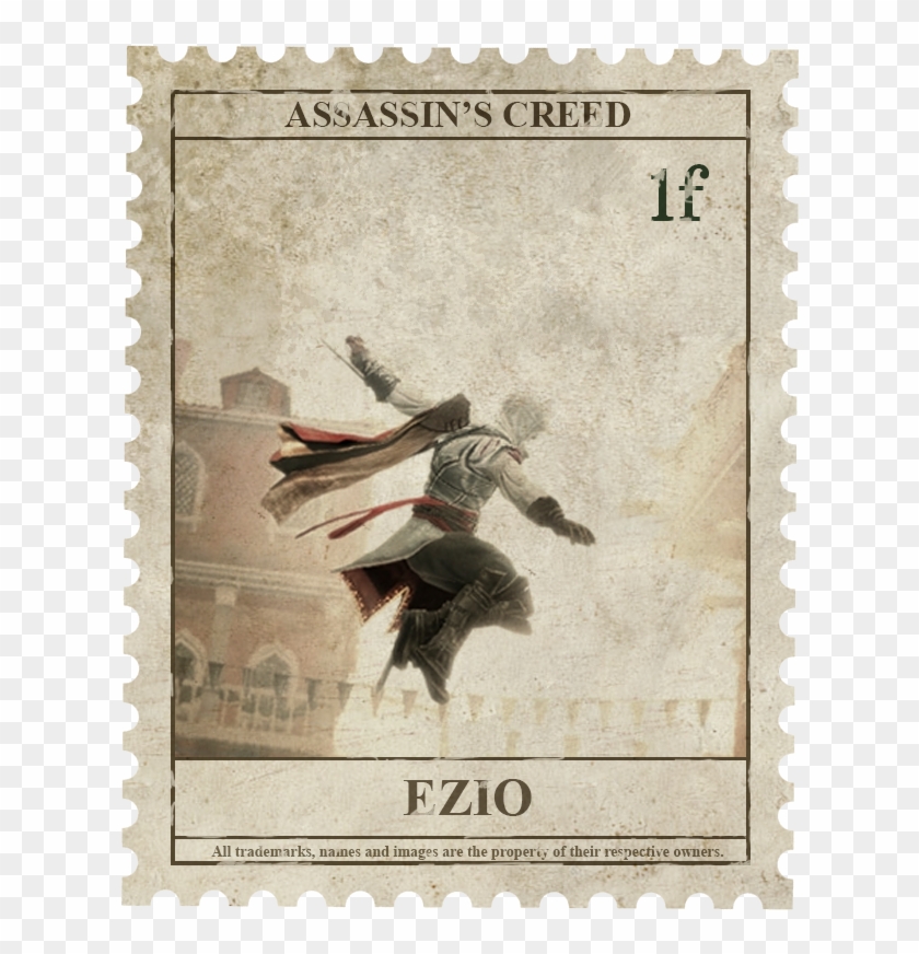 Assassin's Creed Postage Stamp - Assassin's Creed 2 Hd Clipart #5442085