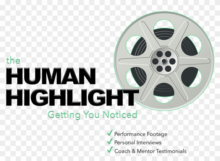 Scar Hill Media Human Highlight Reel Video Production - Movie Reel Clip Art - Png Download