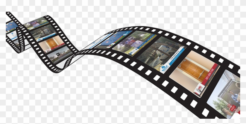 Filmreel1 - Transparent Background Film Strip Clipart