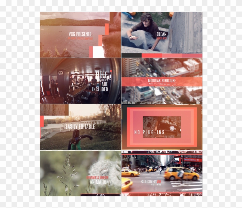 Clean Video Reel - Flyer Clipart #5442581