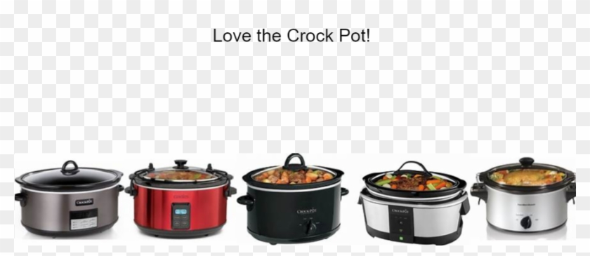 Crock Pot Manual Slow Cooker, Black Scv700b Cn , Png - Slow Cooker Clipart