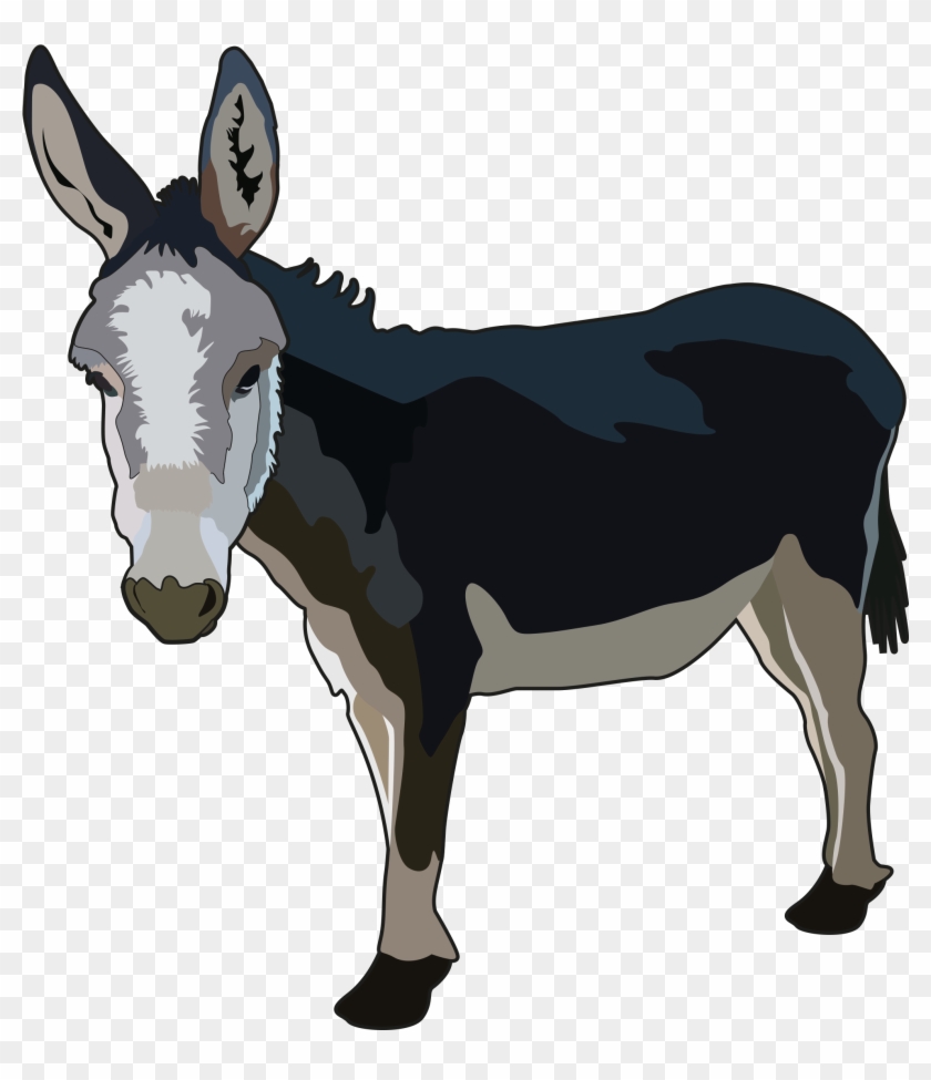 Burro - Siluetas De Burro Png Clipart #5442981