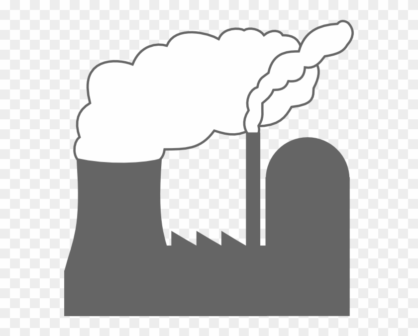 Small - Coal Power Plant Clip Art - Png Download #5443217