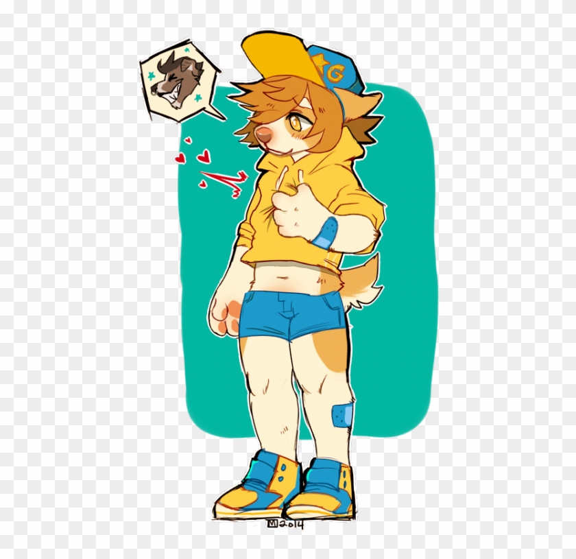 Commission Anthro Furries Yummys Doodles - Cartoon Clipart