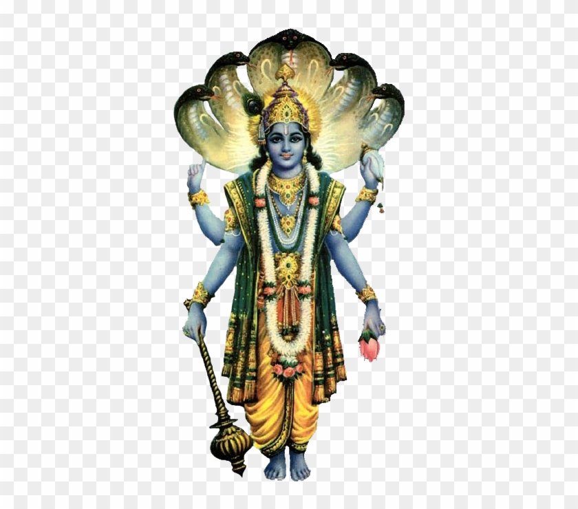 Lord Vishnu Png Photo - Lord Vishnu Png Clipart #5443495