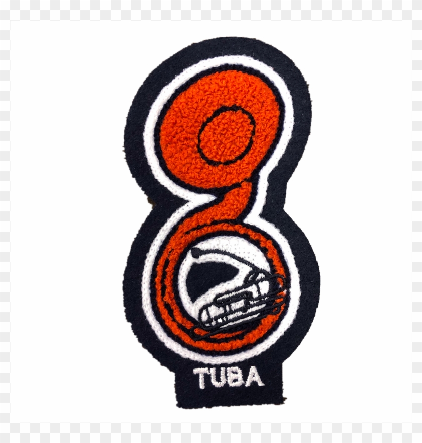 Sousaphone Sleeve Patch - Circle Clipart #5443531