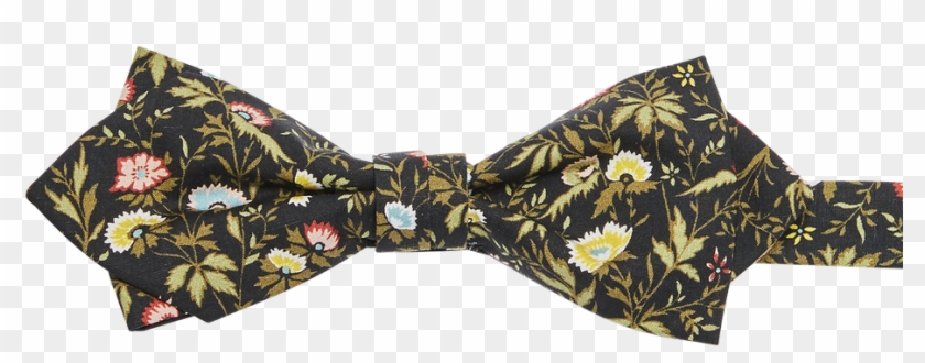 Get The Liberty Mina Bowtie In Black Online - Paisley Clipart
