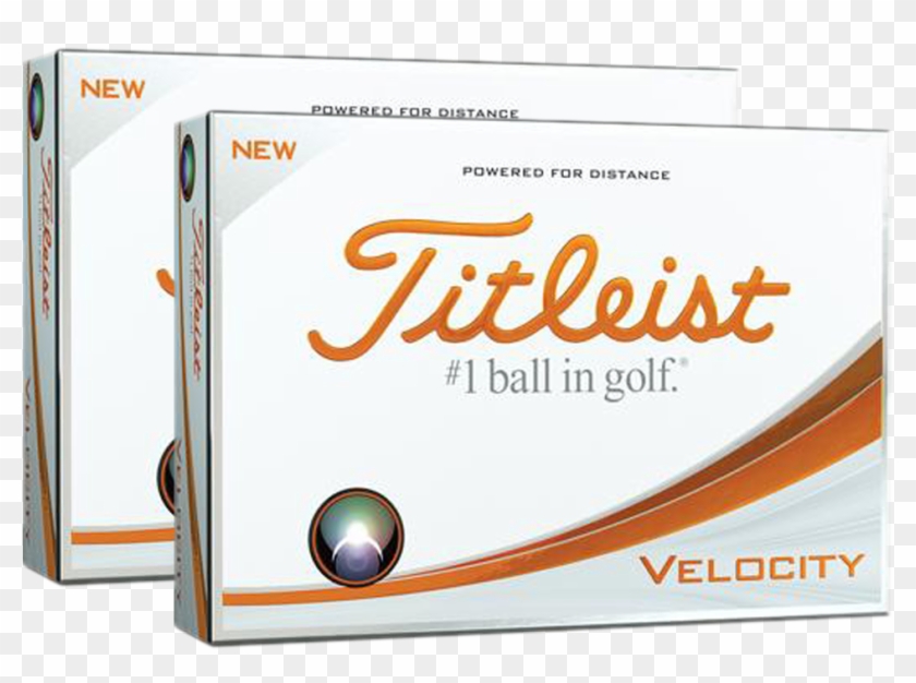 Titleist Velocity Golf Balls, Two Dozen - Titleist Golf Clipart #5443674