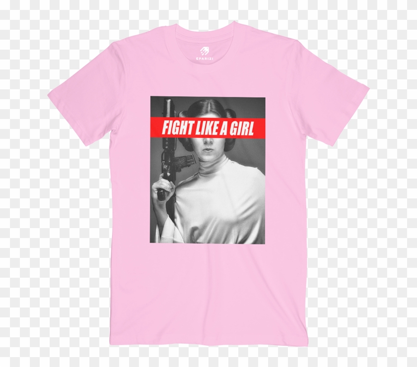Fight Like A Girl T Shirt - Fight Like A Girl Koszulka Clipart