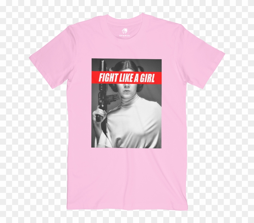 Fight Like A Girl T Shirt - Fight Like A Girl Koszulka Clipart #5443728