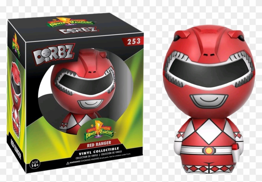 Red Ranger Dorbz Vinyl Figure - Funko Dorbz Power Rangers Clipart