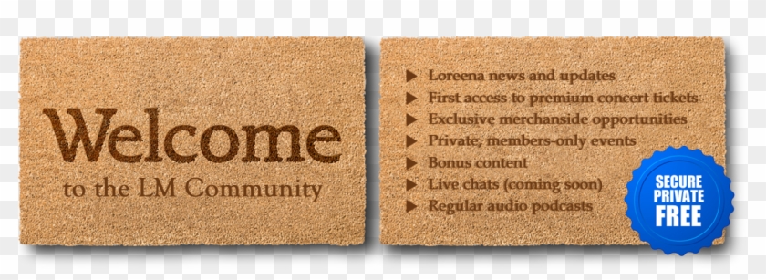 Welcome Mat D4 - Mission Freedom Clipart