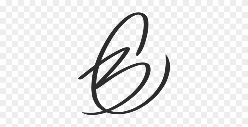 B Cartier Logo - Calligraphy Clipart #5444850