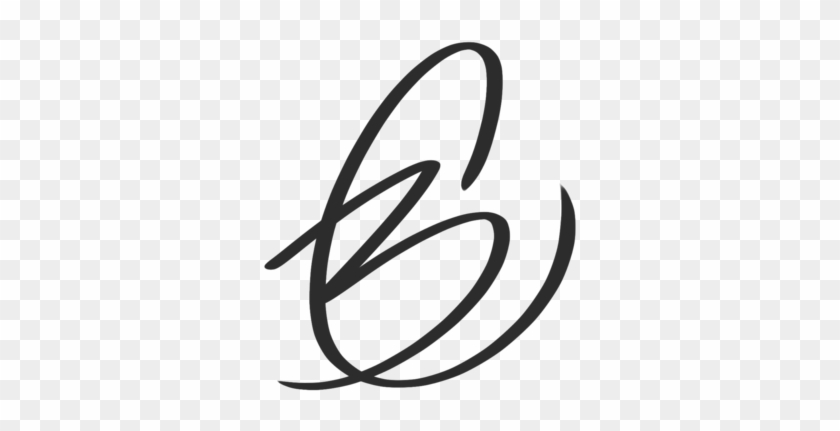 B Cartier Logo - Calligraphy Clipart
