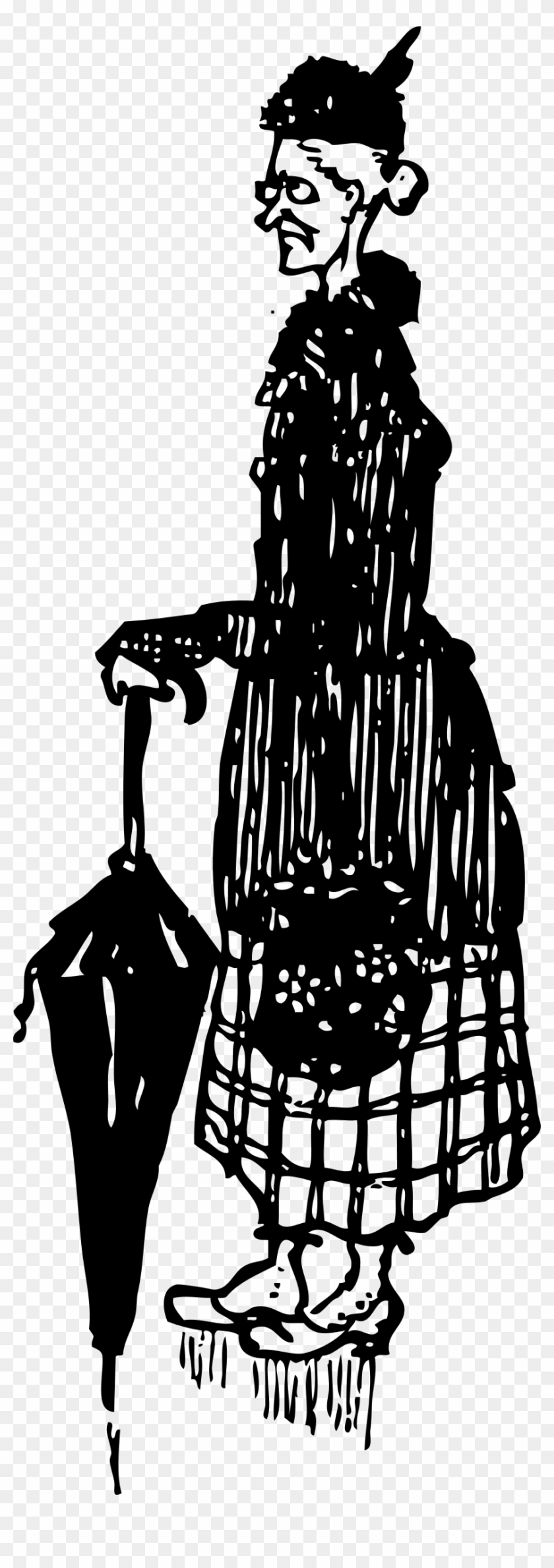 This Free Icons Png Design Of Old German Woman - Illustration Clipart #5445368