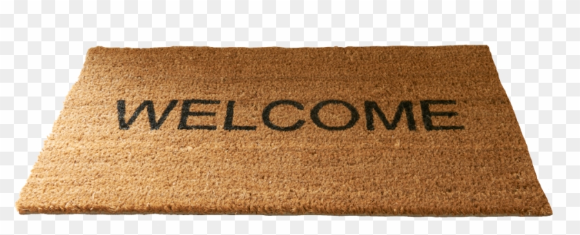 Welcome-mat - Label Clipart #5445439