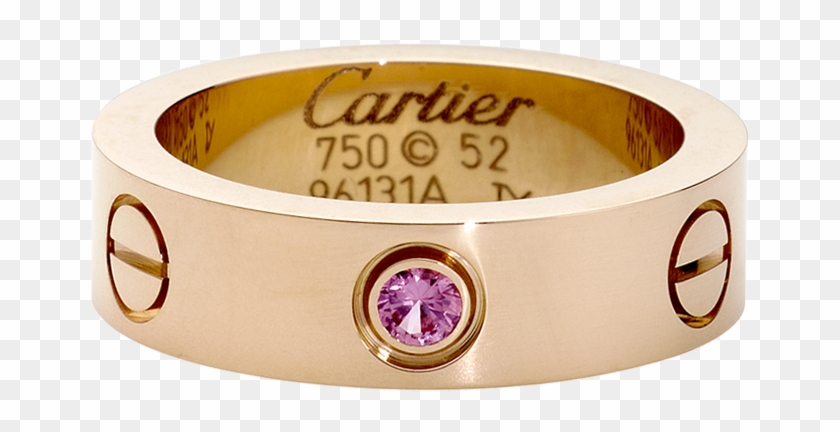 Cartier Love Bracelet Replica Transparent Background - Inside Of Cartier Love Ring Clipart