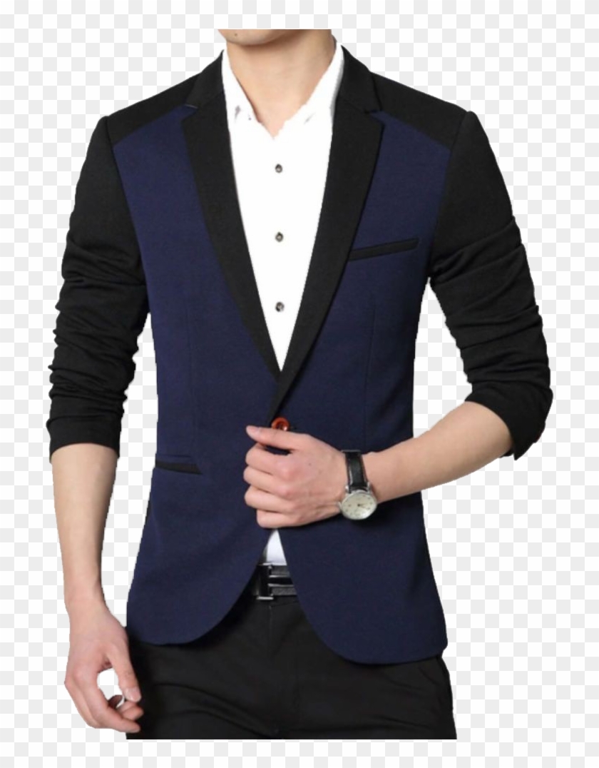 Blue Party Wear Blazer Clipart